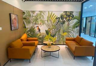 江西省电贴标机生产过程